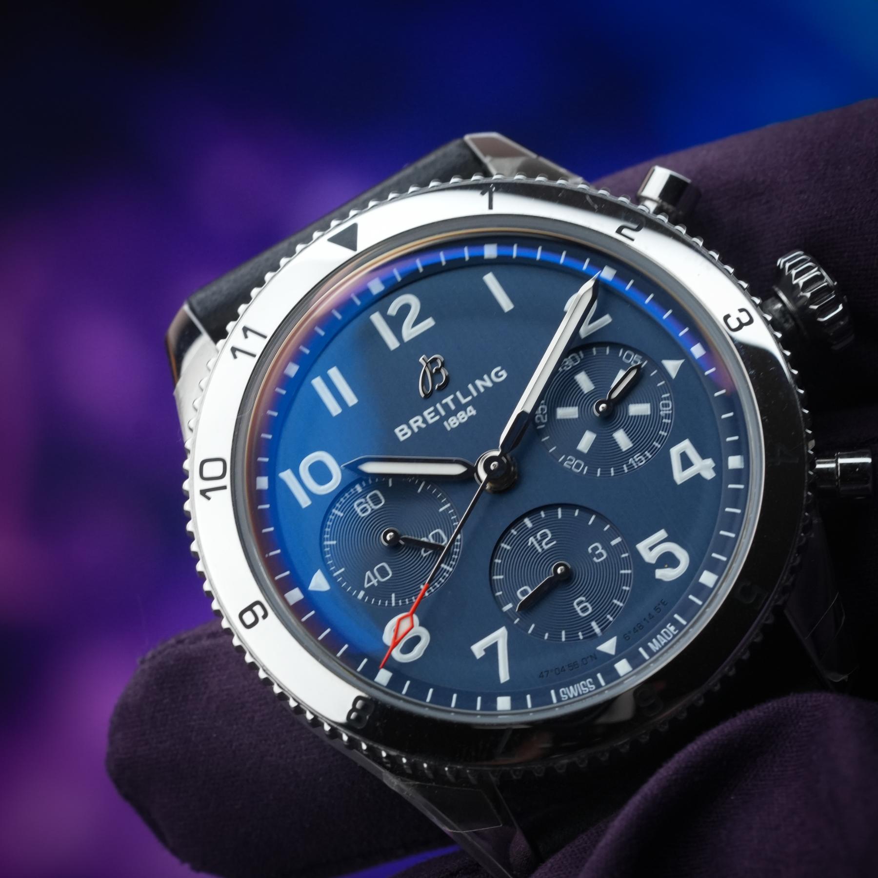 Breitling Avi Chronograph 42 Tribute To Vought F4u Corsair