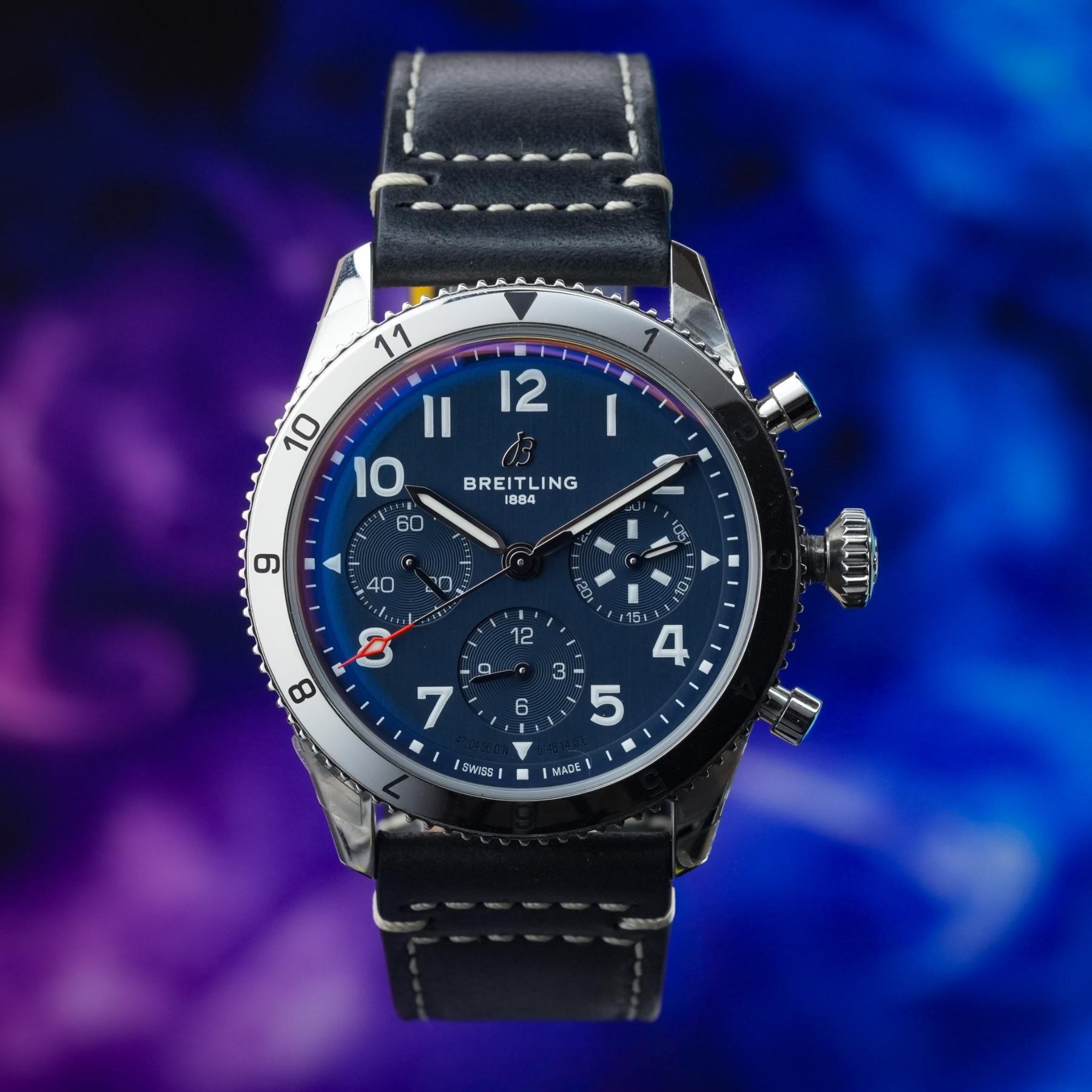 Breitling Avi Chronograph 42 Tribute To Vought F4u Corsair