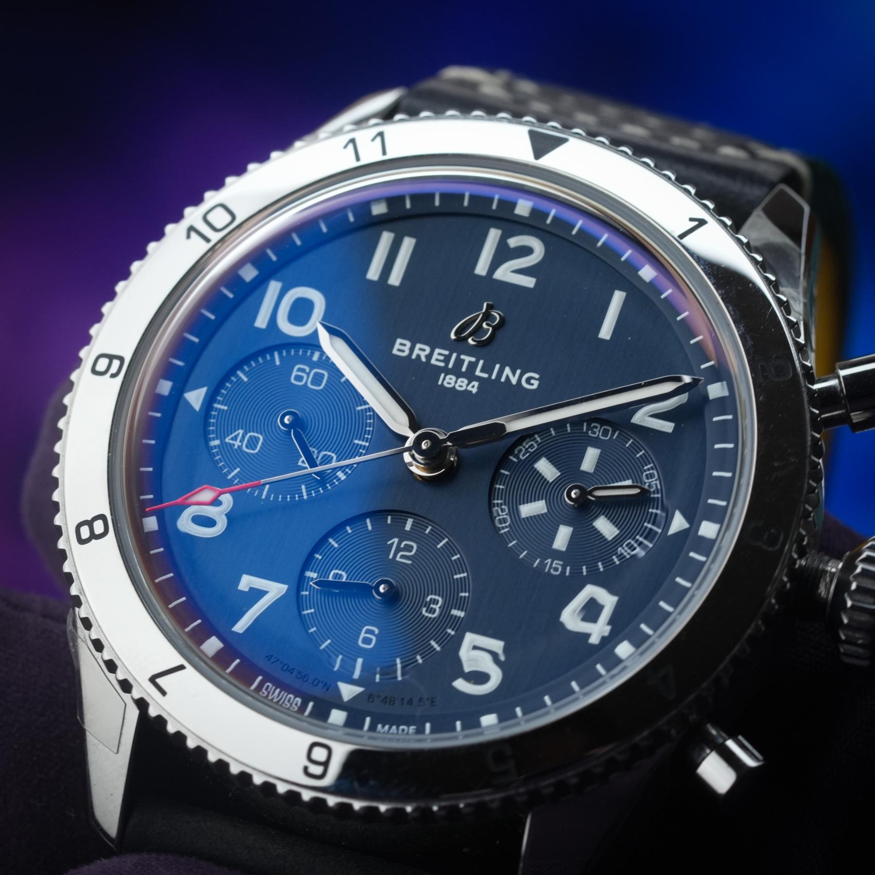 Breitling Avi Chronograph 42 Tribute To Vought F4u Corsair