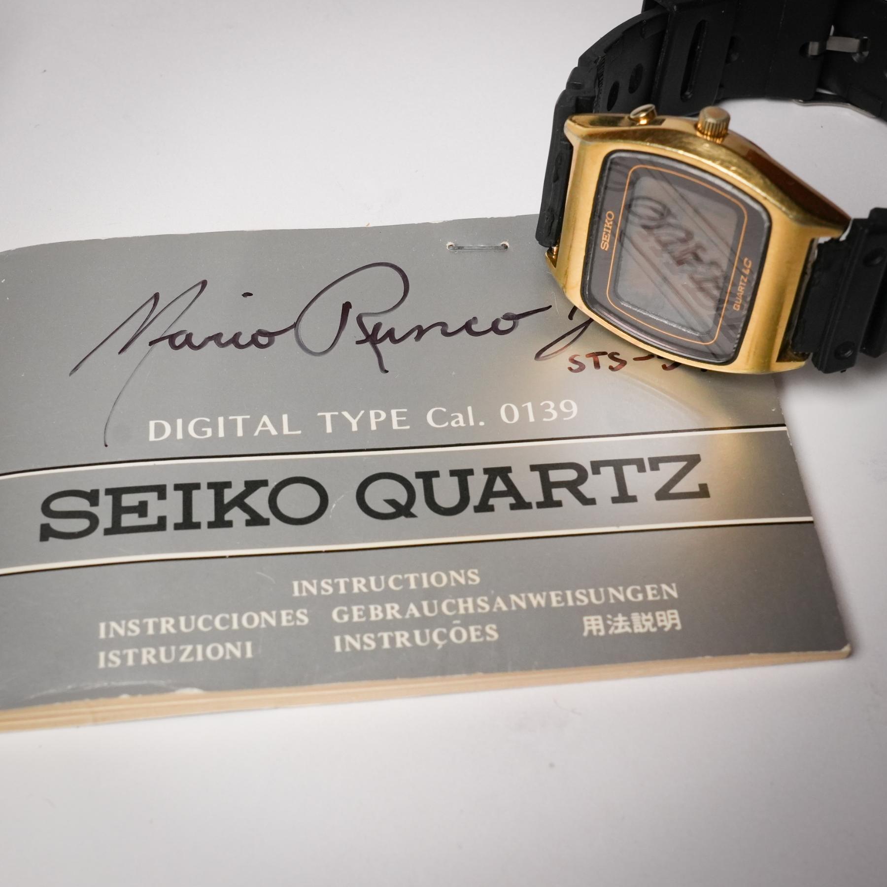 Space Shuttle Endeavour STS-54 Flown Seiko Quartz LC