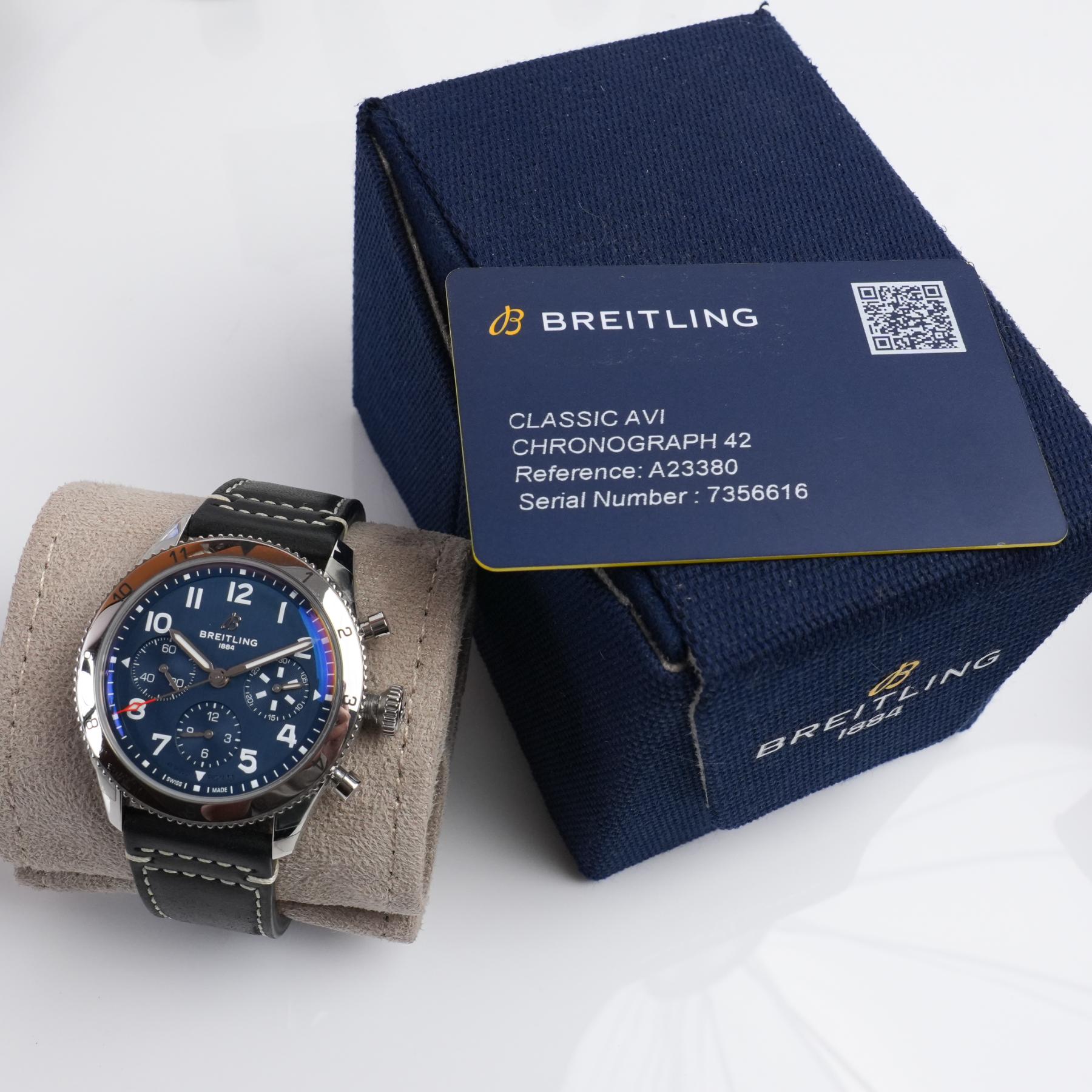 Breitling Avi Chronograph 42 Tribute To Vought F4u Corsair
